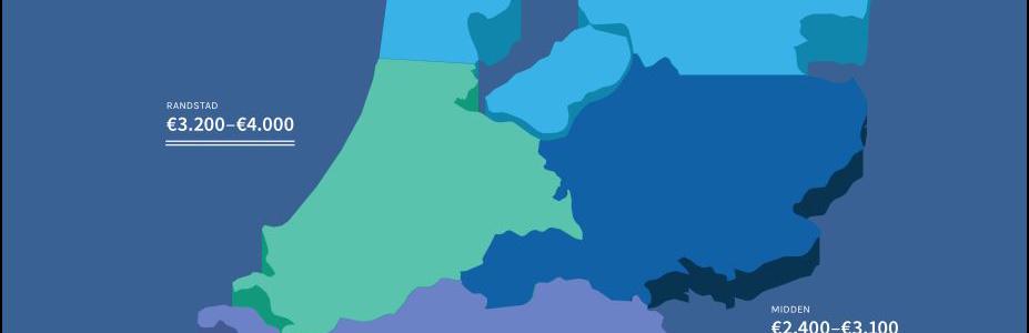 Salariswijzer: ICT-salaris per regio, specialisme en ervaringsniveau [infographic]